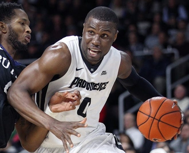 PC's Ben Bentil, driving to the basket against Butler University last season, has declared for the NBA Draft.