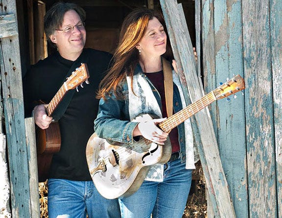 Shari Kane and Dave Steele will be in concert Friday at the Trent River Coffee Company.