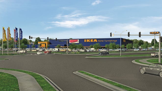 IKEA Jacksonville store rendering.