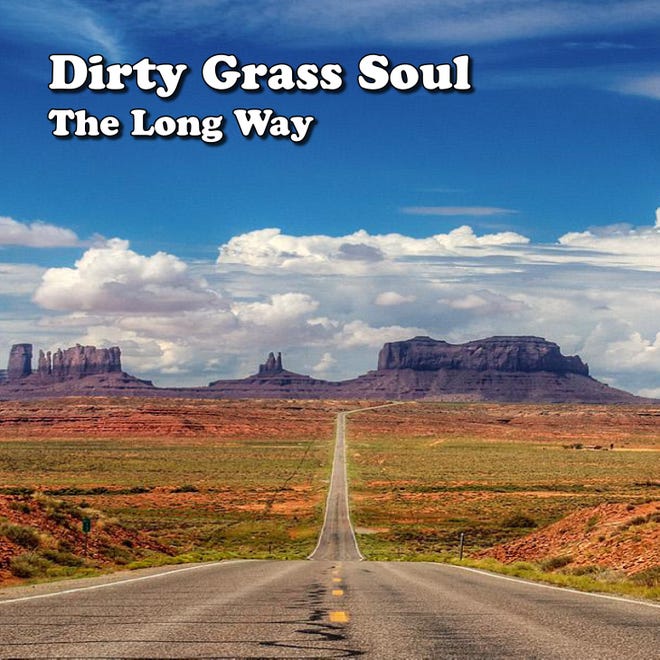 The cover for the new album by Dirty Grass Soul, which will be released June 4. The group’s sound combines country, southern rock and bluegrass. Photo courtesy of Kevin Dedmon.