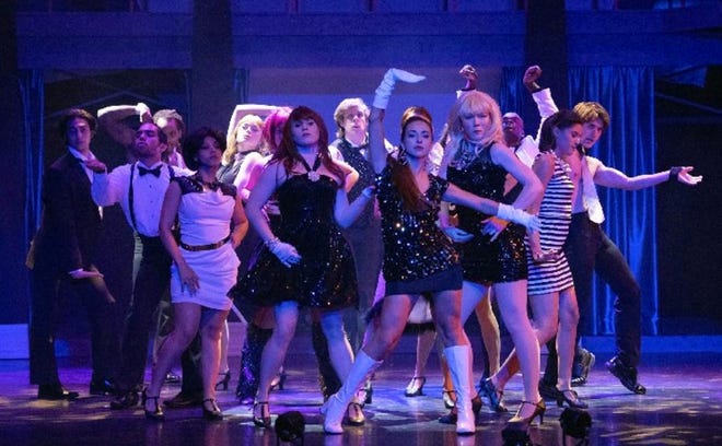 Santa Fe College's production of "Sweet Charity," which celebrates the 50th anniversaries of both the Broadway musical and of Santa Fe College, has final performances today through Saturday at the Fine Arts Hall.
