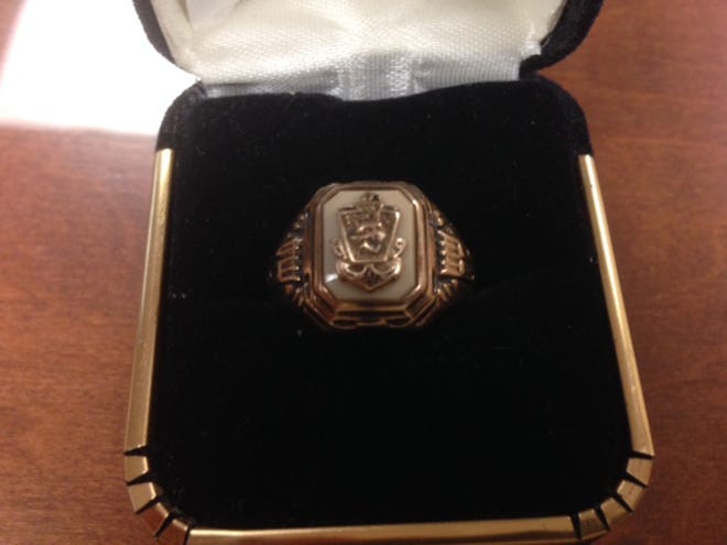 Marion County Tax Collector George Albright sent this photo of an Ocala High School class ring he'd like to return to the owner or the owner's family.
