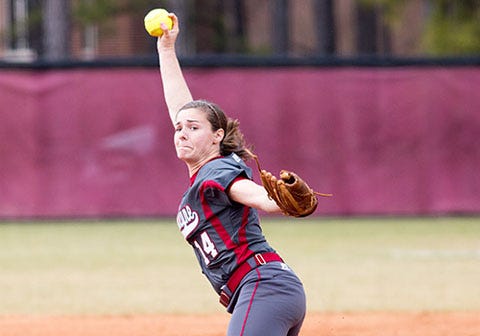 Lenoir-Rhyne pitcher Maryann Hoskins, a Havelock native, helped her team win the South Atlantic Conference regular-season title in her senior season. She finished her softball career with 780 strikeouts – second in the program’s history.