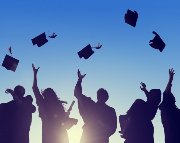 Graduation can be both exciting and scary. How do you navigate life after college? Here are some podcasts that can help. (Fotolia)