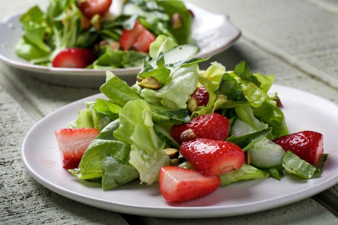 This light spring salad is simple and sweet.
