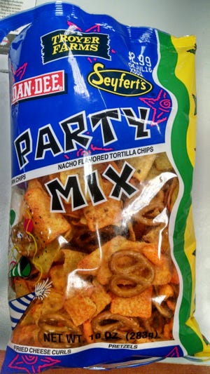 Dan Dee's Party Mix blends seasonings from cheese curls and tortilla chips with the barbecue flavors from corn chips into a tasty snack mix. 



(Repository / Dan Kane)