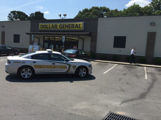 Someone tried to rob the Dollar General store at 4016 York Highway with a stun gun Wednesday afternoon. ADAM LAWSON/GASTON GAZETTE