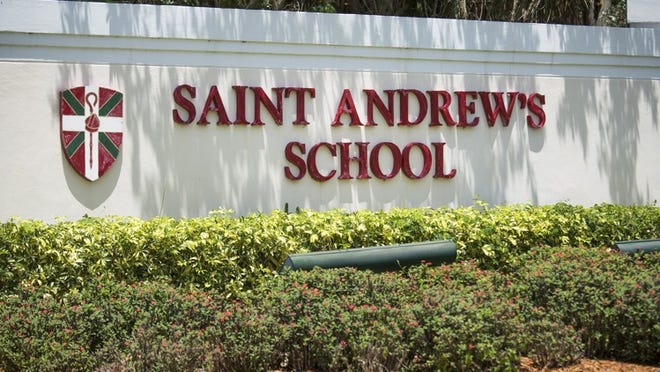 The St. Andrew’s School in Boca Raton. (Greg Lovett / The Palm Beach Post)