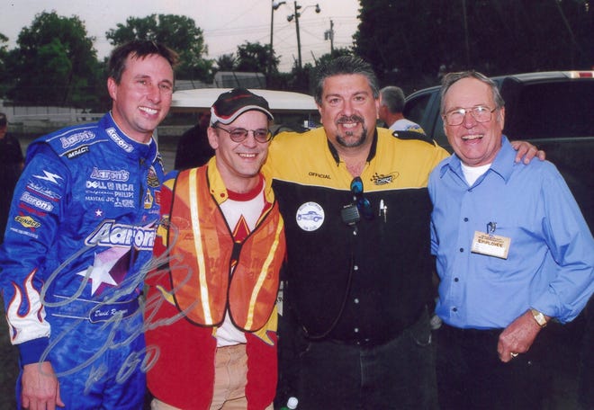 David Reutimann, Boris Rudzinski, Doug Dulgarian and Buzzie Reutimann will all be appearing at Orange County Fair Speedway Nostalgia Night June 4. Photo provided