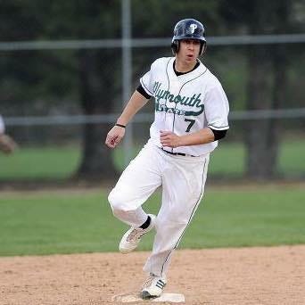 Bryant Lausberg playing baseball for Plymouth State in 2011. Lausberg, a popular local athlete, teacher, and coach, died Sunday at age 27. Courtesy photo