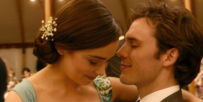 Emilia Clarke and Sam Claflin create romantic sparks in "Me Before You."