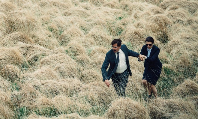 Colin Farrell and Rachael Weisz star in the sci-fi black comedy, "The Lobster." A24