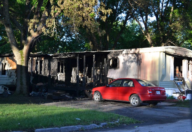 Fire destroys Perry residence, leaves family homeless