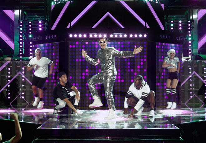Andy Samberg in a scene from "Popstar: Never Stop Never Stopping." (Universal Pictures via AP)