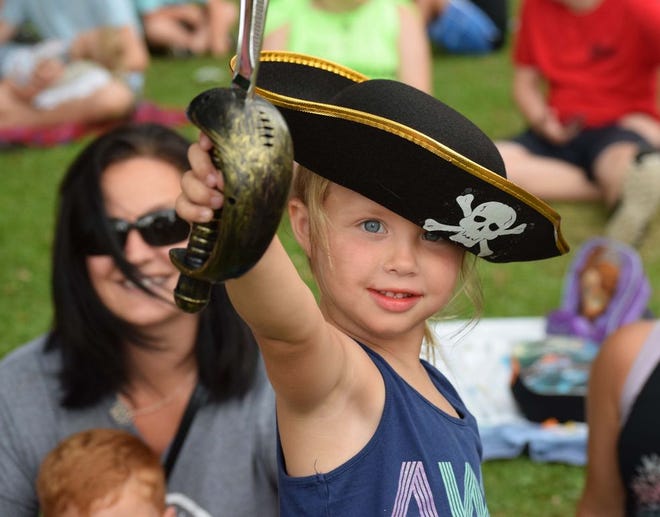 Saturday was a day for pirates young and old in Fort Walton Beach at the Billy Bowlegs festival.