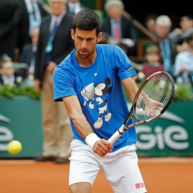 Novak Djokovic is going for his fourth consecutive Grand Slam title in today's French Open final.