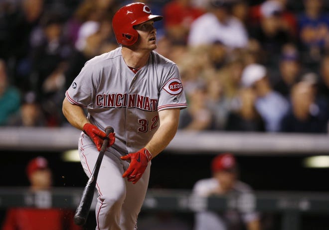 Will the Red Sox look to add to their outfield given injuries to Brock Holt and Blake Swihart? If so, Jay Bruce of the Cincinnati Reds might be a reasonable trade target.