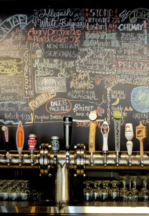 Ogden Tap Room features a wide variety of brews. STARNEWS FILE