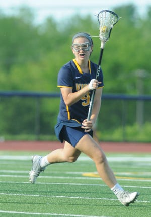 Sydney Reed has been a defensive mainstay for the Victor girls lacrosse team. Jack Haley/Messenger Post Media