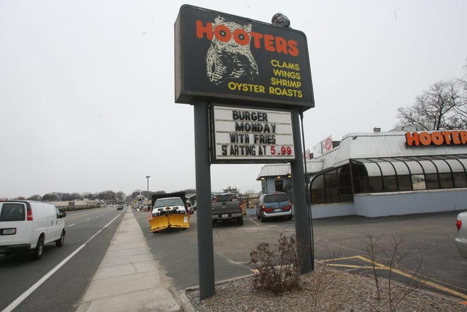 The Hooters restaurant in Warwick is pictured in 2012.
