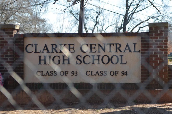 An undated file photo of Clarke Central High School. (File-Staff)