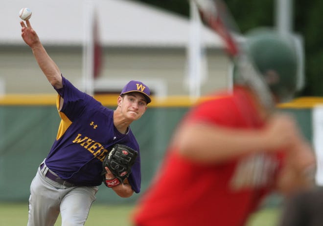 Wheeler starter Ben Aleixo settled down after a tough first inning and threw a complete game five-hitter as the Warriors captured the Division III state title with a 9-3 victory over Exeter/West Greenwich on Friday.