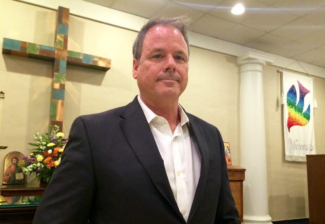 Rev. John McLaughlin of St. Jude Metropolitan Community Church in Wilmington will help lead a prayer vigil Tuesday night for victims of the Orlando nightclub shooting.