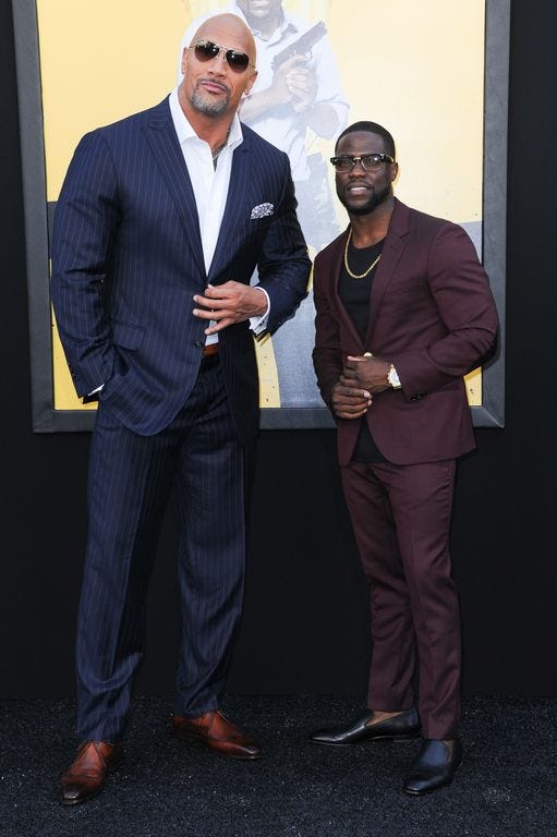 Movies: Dwayne Johnson and Kevin Hart talk 'Central Intelligence'