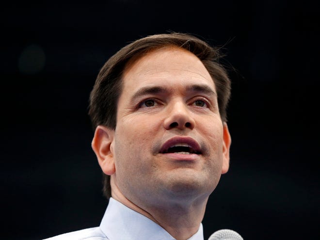 Sen. Marco Rubio suggested he is reconsidering his plans to leave the Senate at the end of this year, and may run for re-election instead.