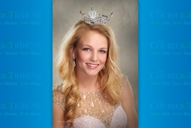 THERE SHE GOES — Maci Bunting will travel to Raleigh to represent the area as Miss Thomasville’s Outstanding Teen in the state pageant. (Photo by Classic Photography by Rex Truell)