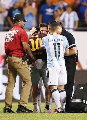Q&A with David Cardenas, the Perry man who rushed the field to meet Lionel Messi