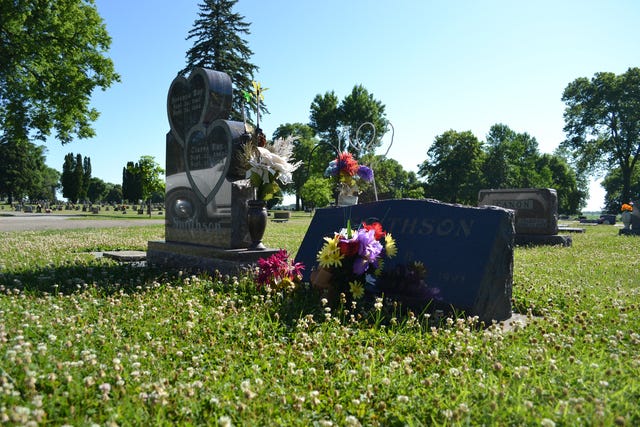 Stolen flowers from the cemetery can happen, especially this time of year