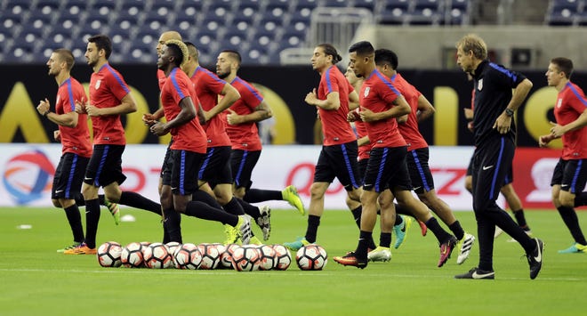 The U.S. is in the Copa America semifinals for the first time since 1995 and take on Argentina Tuesday in Houston. (AP Photo/Eric Gay)