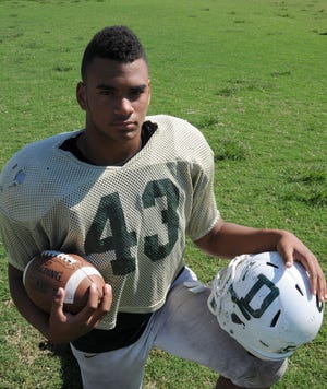 Former DeLand Bulldog Jonathon MacCollister has committed to Notre Dame. News-Journal/PETER BAUER