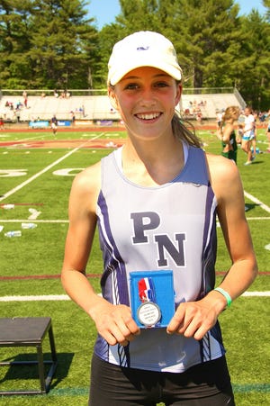 Plymouth North Class of 2016 graduate Jacky Sullivan was a member of three relay teams that competed at the New Balance Outdoor Nationals over the weekend. Courtesy photo