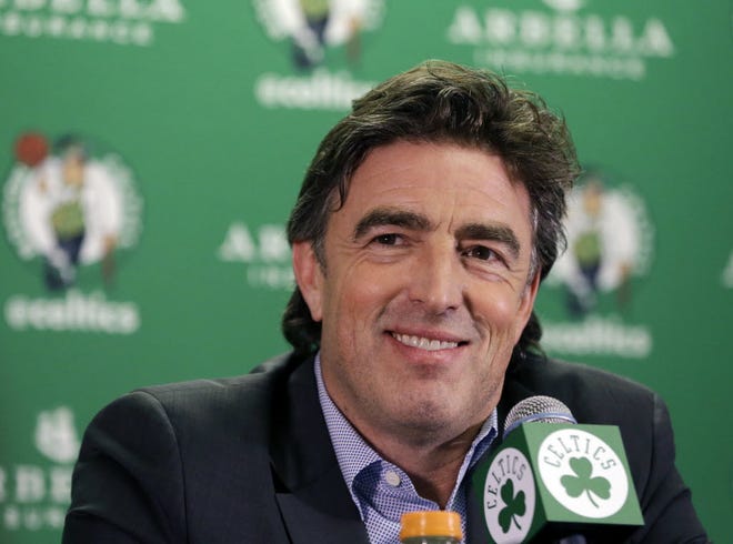 Boston managing partner Wyc Grousbeck, speaking to the media at the team's draft party in Boston, said the Celtics weren't even close to making any trades on Thursday.