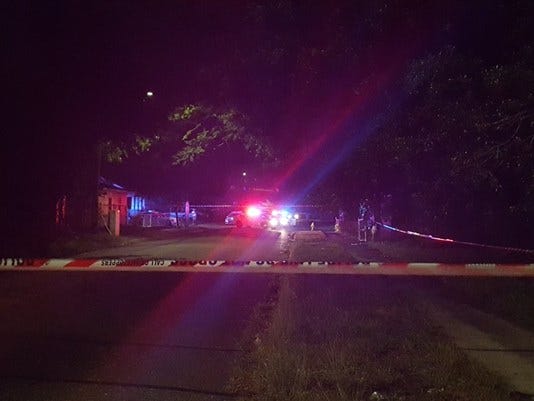Police shot a suspect on the 1100 block of W. 32nd Street on the Northside of Jacksonville Thursday night, according to the Jacksonville Sheriff's Office.