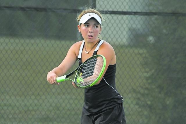 North Oconee's Ansley Hardeman is the girls tennis player of the year.