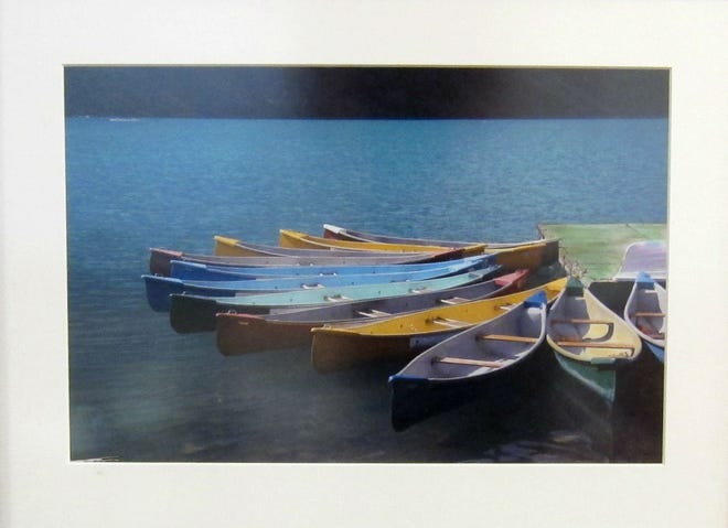 “Canoe Family,” a digital photograph by community artist Peter Scott, of Lumberton, is one of 96 pieces of art that are part of Rowan College at Burlington County’s Summer Art Exhibit running through Aug. 26 at the Student Art Gallery, 1 High St., Mount Holly.