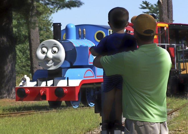 Visit Thomas Land and see Thomas the Tank Engine at Edaville USA, in Carver, Massachusetts.