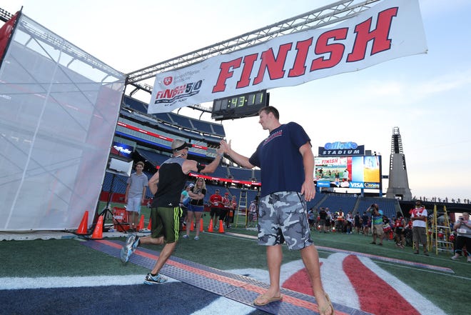 Patriot Place is hosting the annual Finish at the 50 event, on Sunday, July 3, in addition to other activities that will include fireworks Sunday night. Special activities are planned July 1-3. COURTESY PHOTO/PATRIOT PLACE/DAVID SILVERMAN