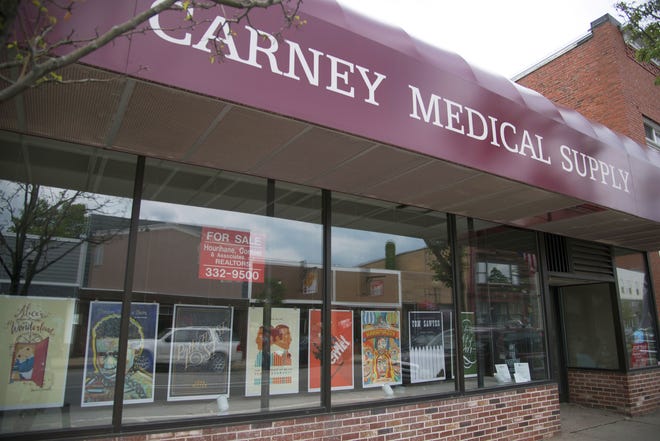 Former Carney Medical Supply building. Photo by John Huff/Fosters.com