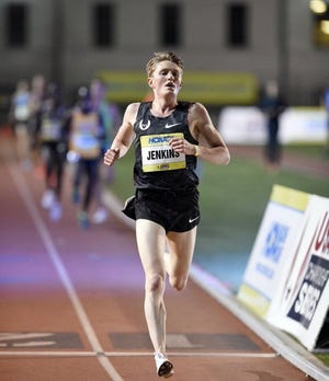 Eric Jenkins, a Class of 2011 graduate of Portsmouth High School, advanced to the finals of the 5,000-meter run at the U.S. Olympic Track and Field Trials on Monday in Eugene, Ore. Courtesy Photo