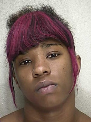 This is the jail mugshot of Quinneshia Roberts, 20, a suspect in the shooting of a security guard at a fireworks stand in Silver Springs Shores.