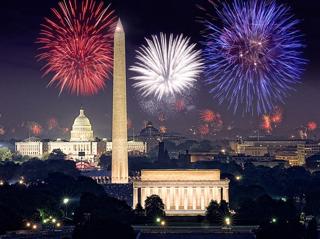 With extended coverage of the most dazzling display of fireworks in the country, the skyline of the nation's capital will come alive with vibrant and booming pyrotechnics, set against silhouettes of national landmarks: the U.S. Capitol, the Washington Monument and the Lincoln and Jefferson Memorials. PBS