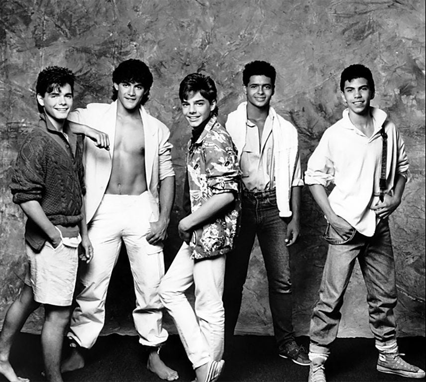 Menudo Band Ricky Martin