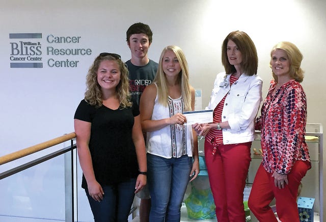 Roland-Story students donate to Bliss Cancer Center