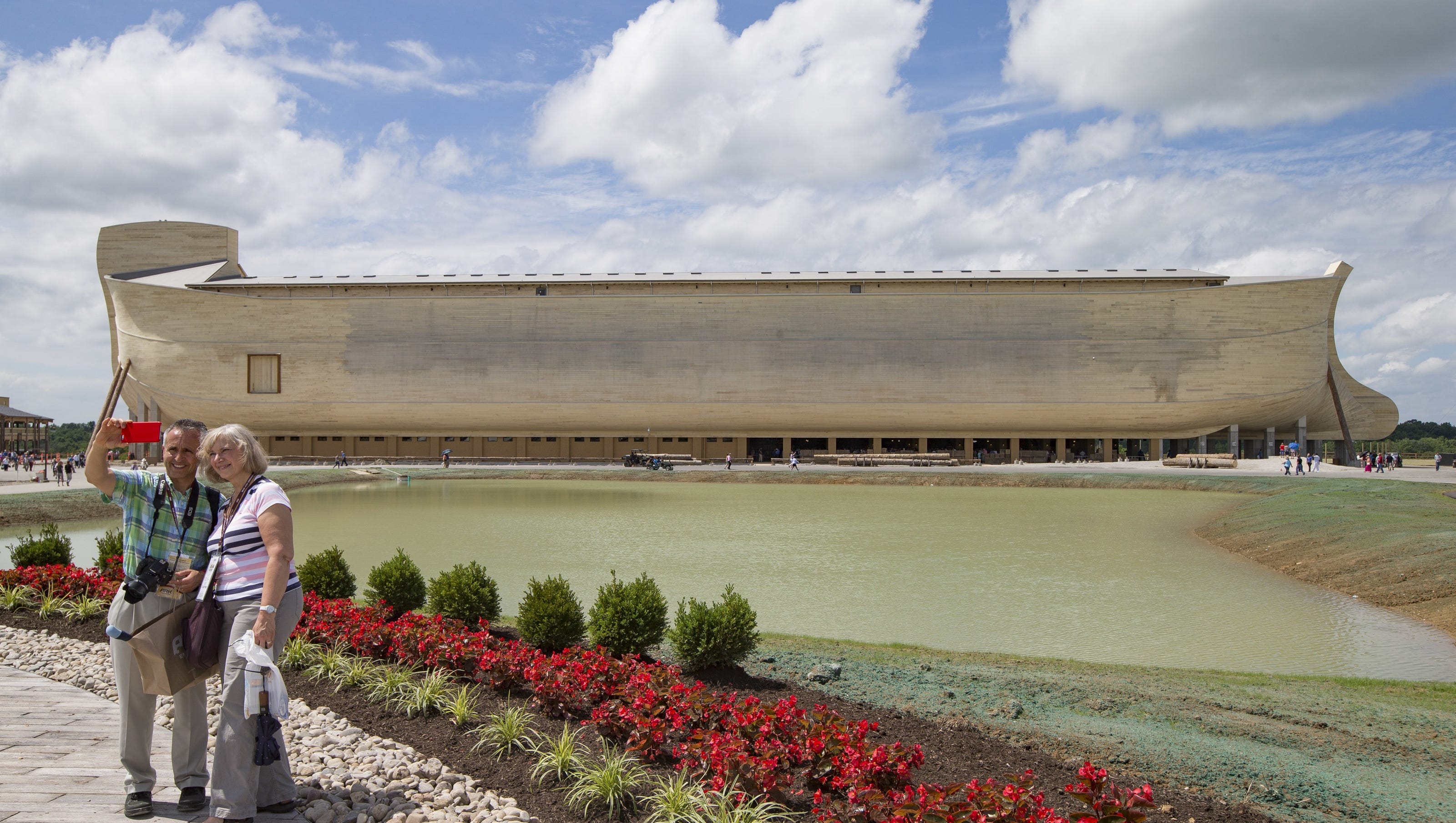Noah's Ark, sister exhibit to Creation Museum, opens to throngs in Kentucky