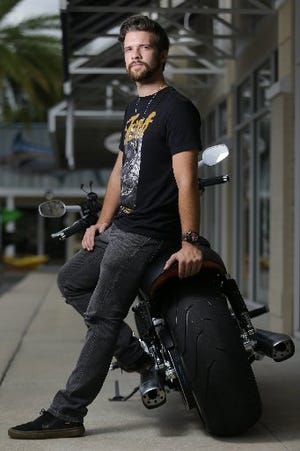 Nate Moye was the victim of a motorcycle theft and found the parts being sold online.