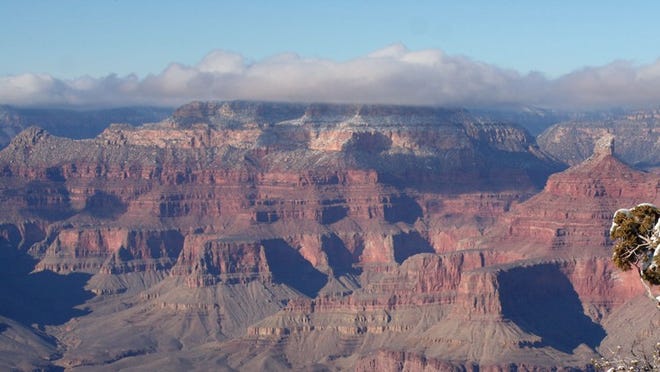Grand Canyon’s South Rim just off the Rim Trail. (Alan Solomon/Chicago Tribune/MCT)